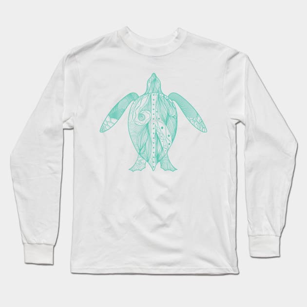 tortoise Long Sleeve T-Shirt by hatem